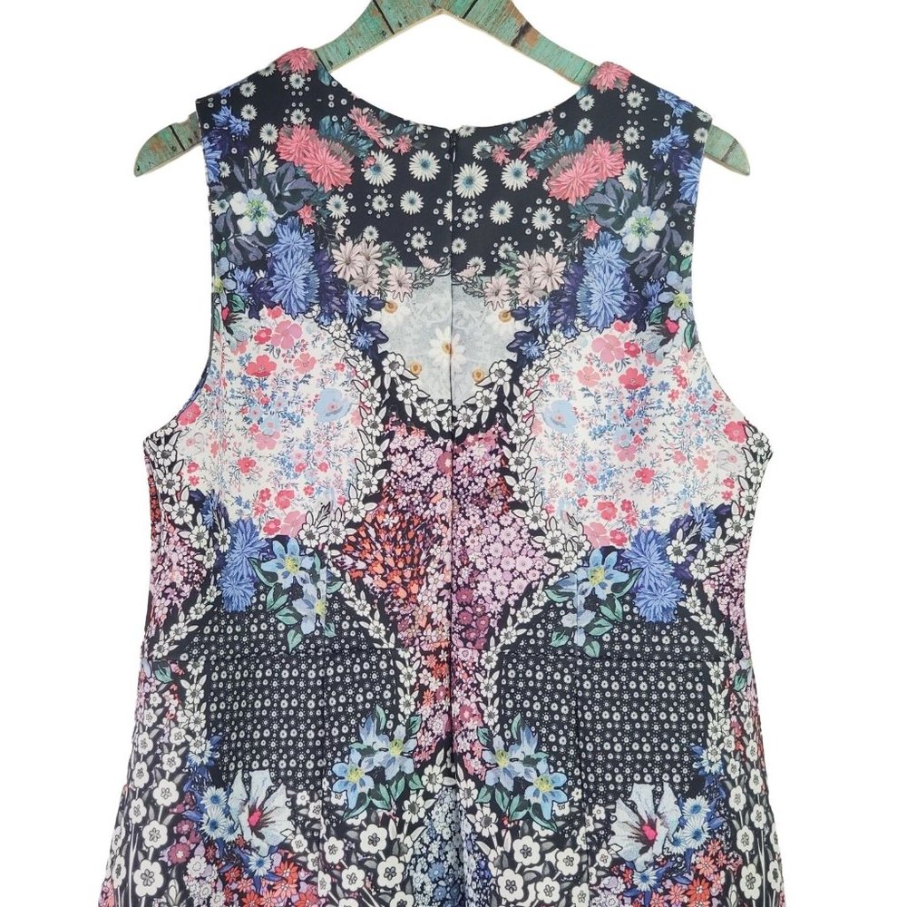 ASOS Floral Scuba Dress 04655209, Sz 14 - Picture 4 of 8